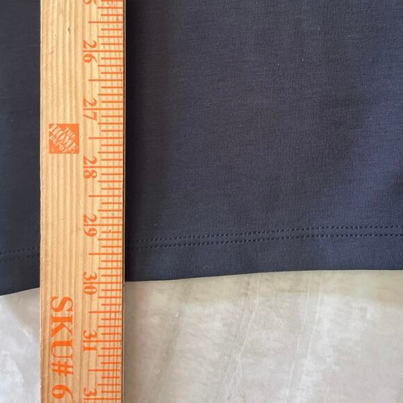 Nike Black Swoosh Sportswear Essential Space Embroidered Logo Twist Dress XS NEW - Picture 9 of 9